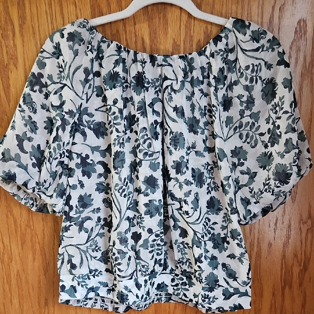 Floral Print Women's Top